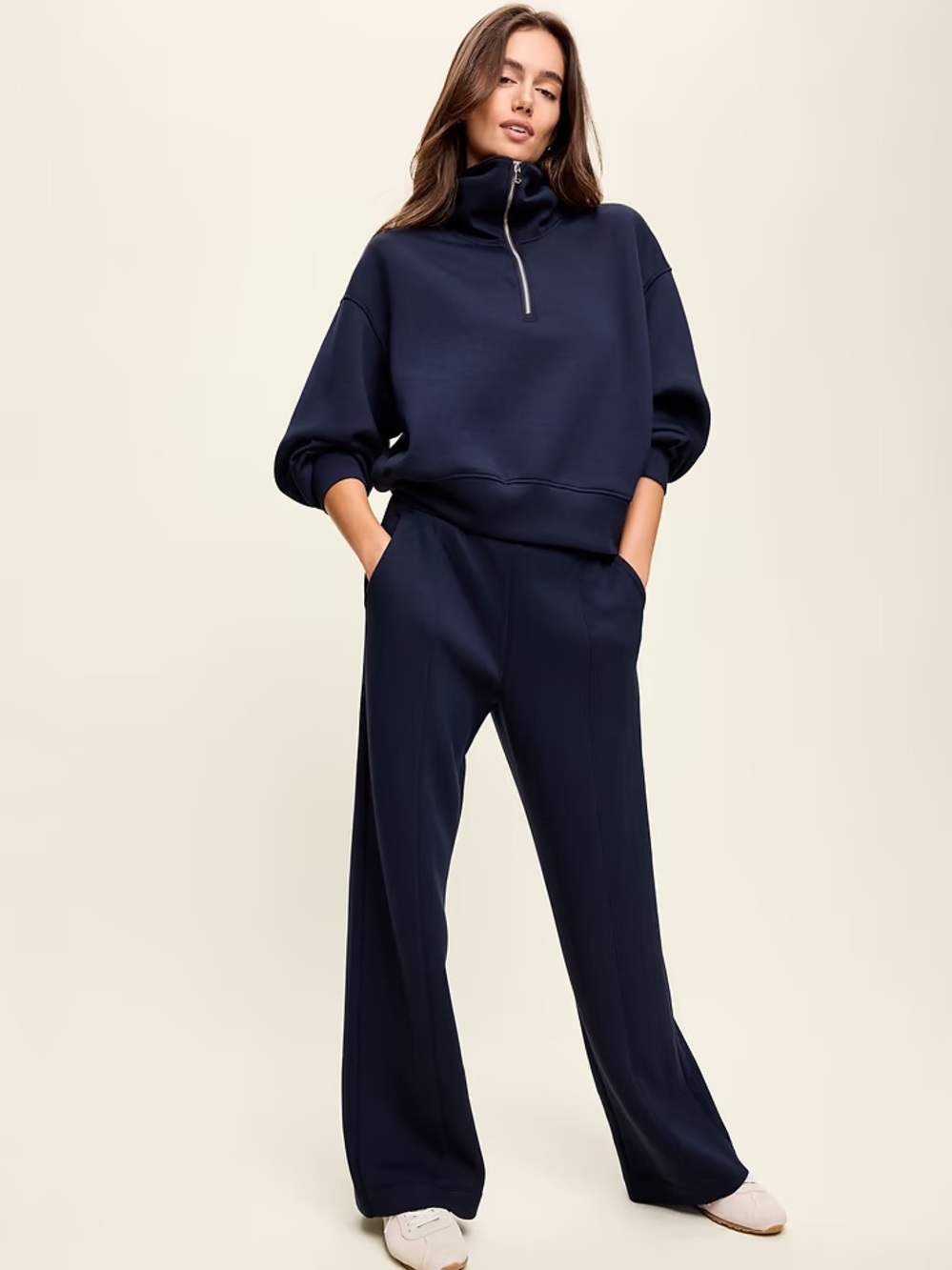 NWT Old Navy Bounce Fleece Half-Zip Pullover Sweatshirt